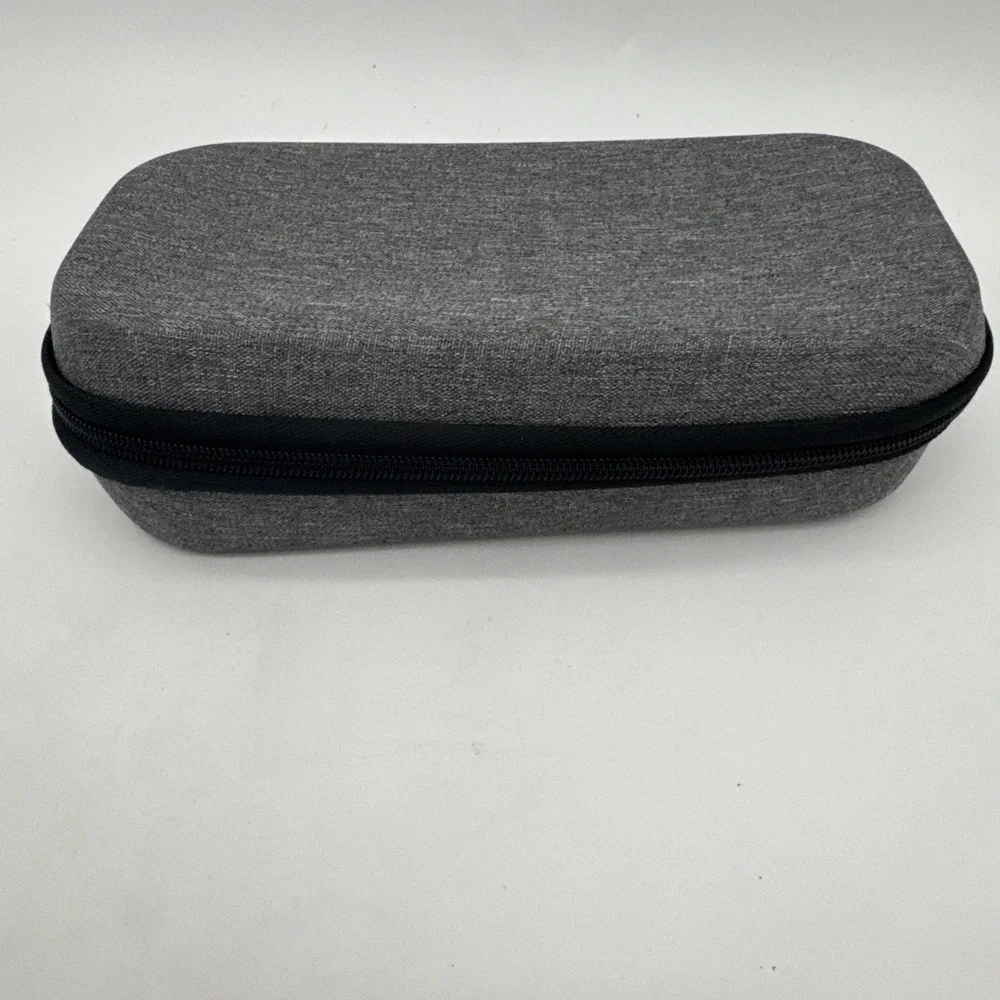 Carrying Case Gray Soft Zipper Nintendo Switch Or Games